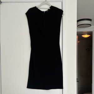 Theory Black Shift Dress